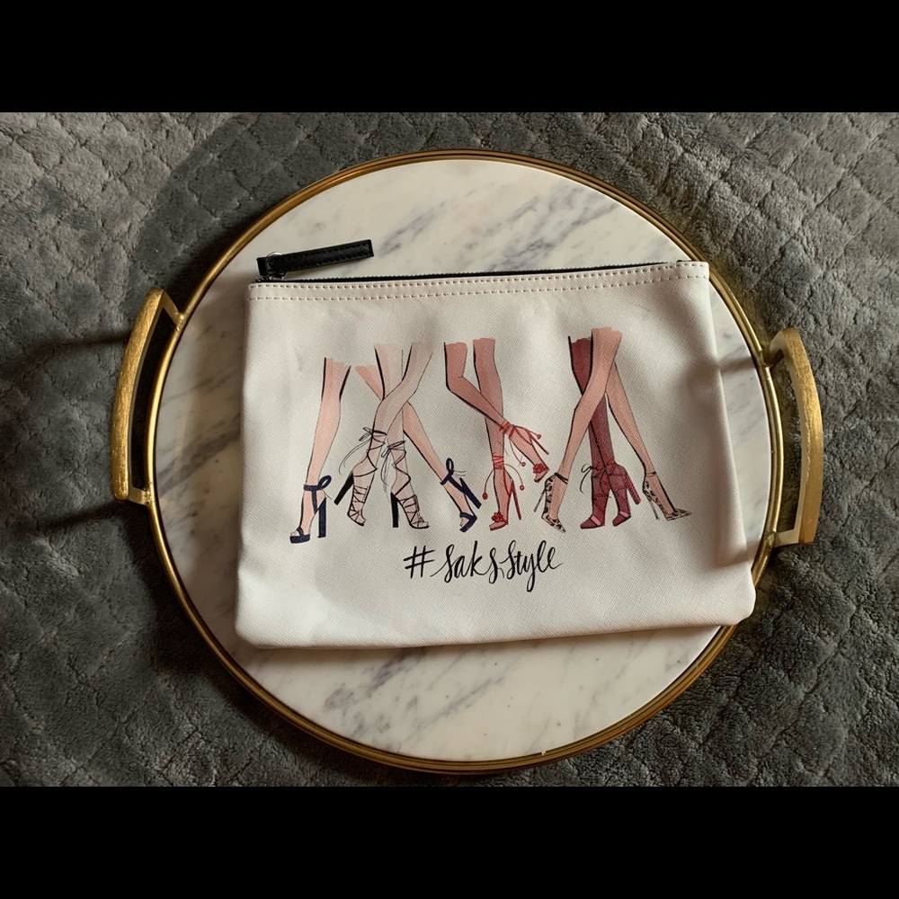 Saks Fifth Avenue Cosmetic Bag